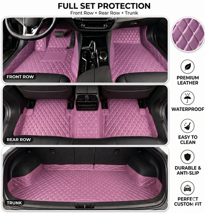 Elvie Heavy Duty Universal Fit Car Mats, SUVs, and Trucks.
