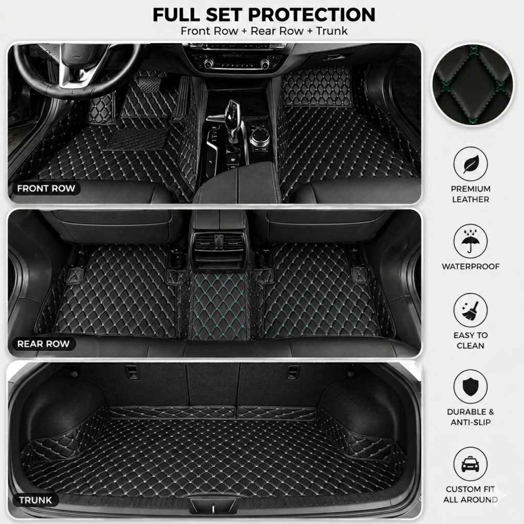 Elvie Heavy Duty Universal Fit Car Mats, SUVs, and Trucks.