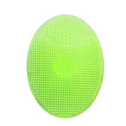 Soft Silicone Facial Cleaning Brush Baby Shower Massage Wash Pad Face Exfoliating Scrubber