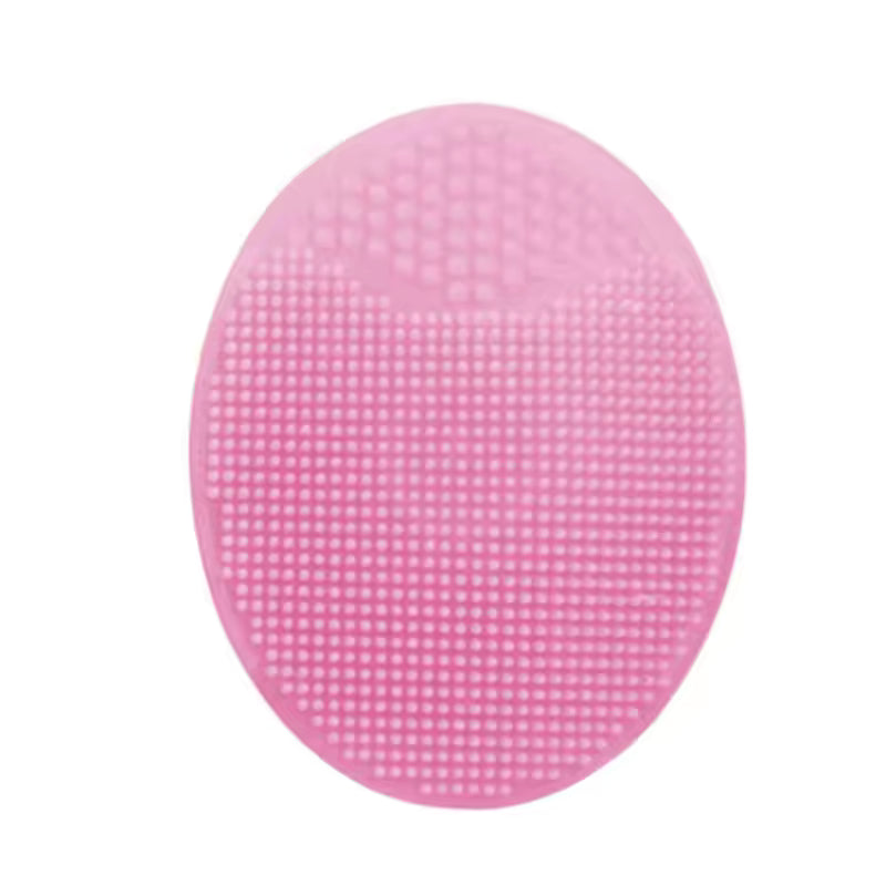 Soft Silicone Facial Cleaning Brush Baby Shower Massage Wash Pad Face Exfoliating Scrubber