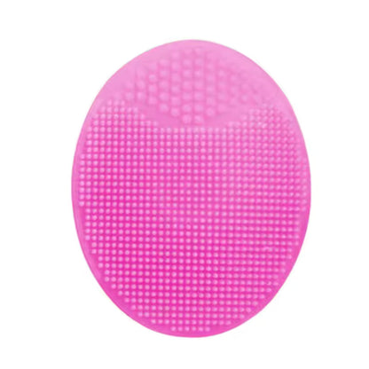 Soft Silicone Facial Cleaning Brush Baby Shower Massage Wash Pad Face Exfoliating Scrubber