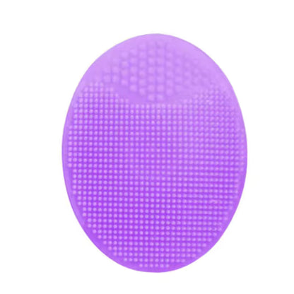 Soft Silicone Facial Cleaning Brush Baby Shower Massage Wash Pad Face Exfoliating Scrubber