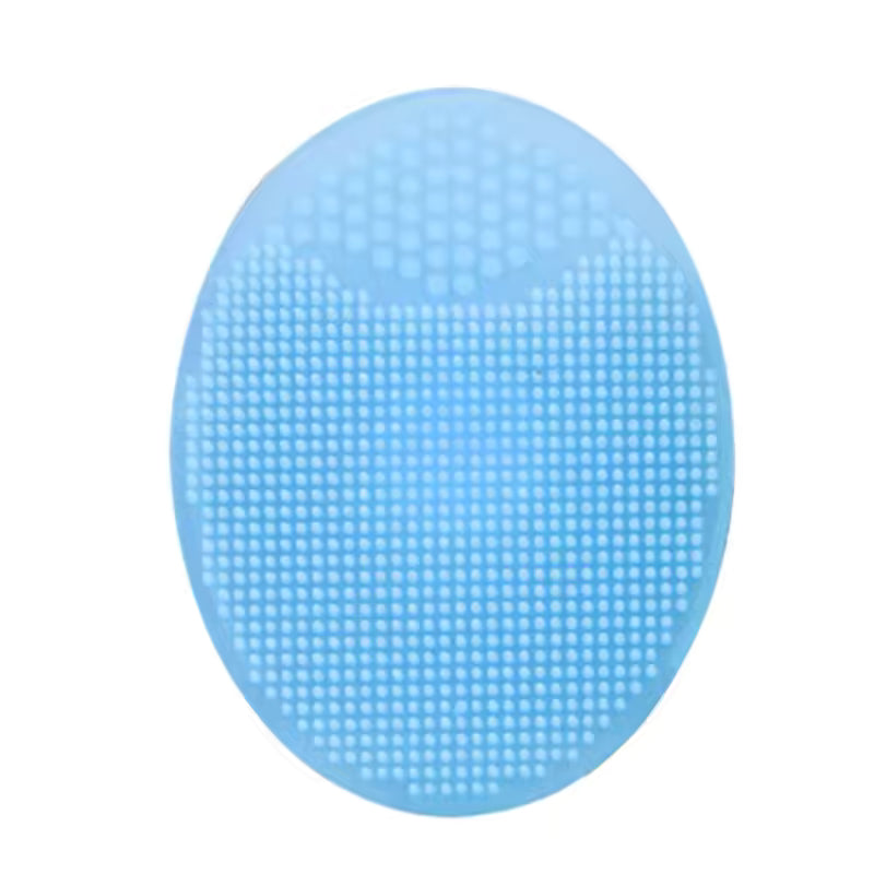 Soft Silicone Facial Cleaning Brush Baby Shower Massage Wash Pad Face Exfoliating Scrubber