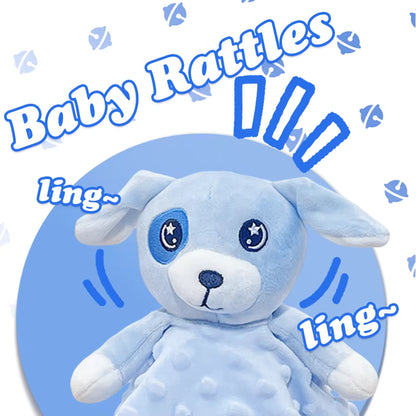 Personalized Baby Security Blanket with Name – Custom Newborn Comfort Towel for Stroller Sleep, Baby Shower Gift