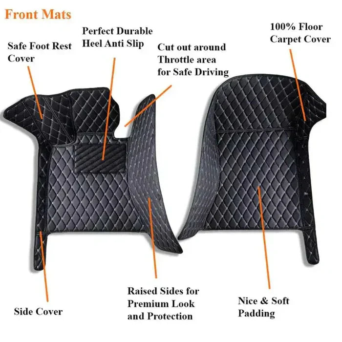 Elvie Heavy Duty Universal Fit Car Mats, SUVs, and Trucks.