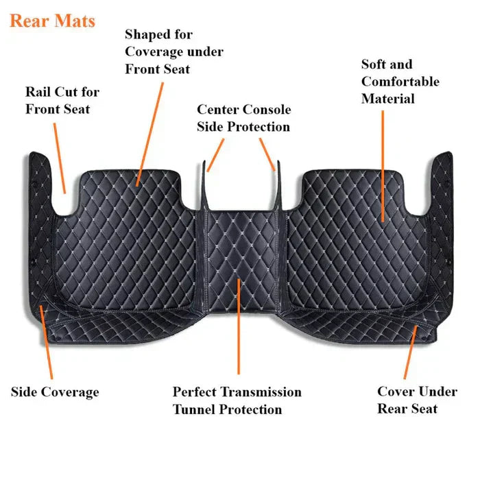 Elvie Heavy Duty Universal Fit Car Mats, SUVs, and Trucks.
